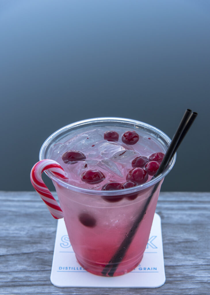 Cranberry Shark Ice Cubes